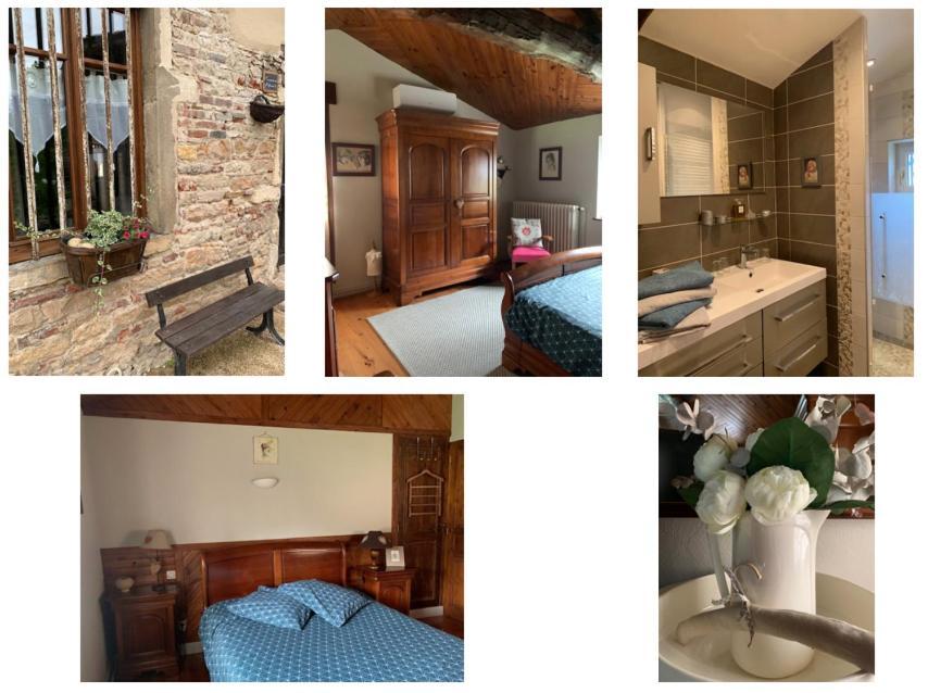 Moulin Crozet Bed & Breakfast Montceaux Exterior photo